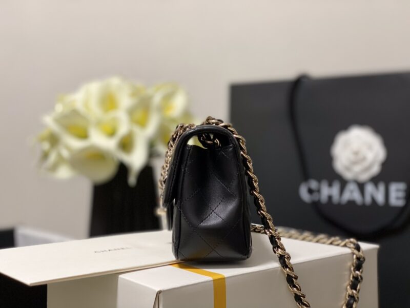 Ch@nel Flap Bag-12*20*6CM - Image 9