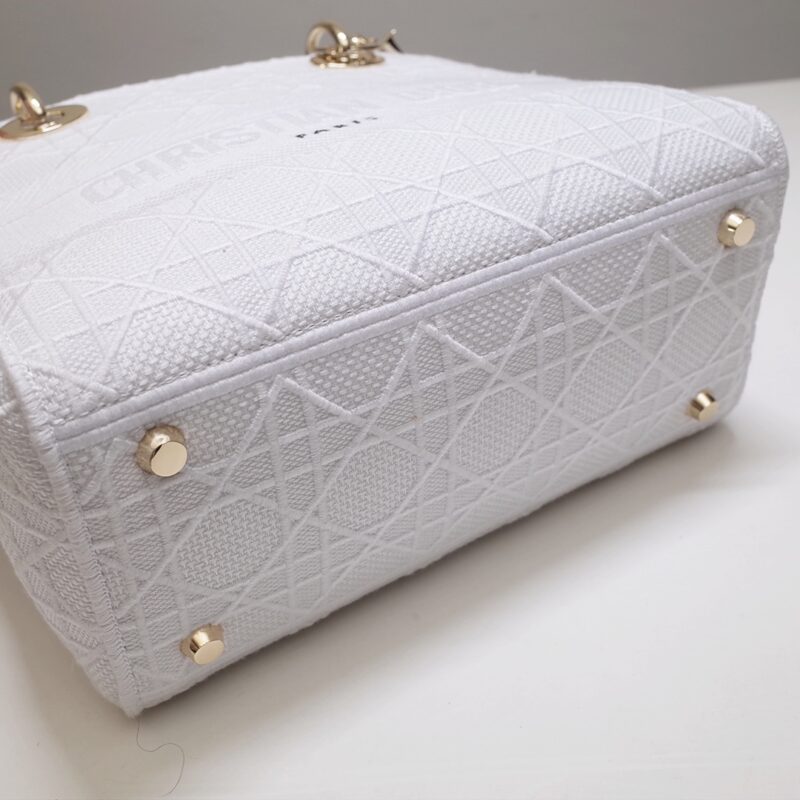 Lady Diro Handle Bag With Gold Hardware-24CM - Image 3