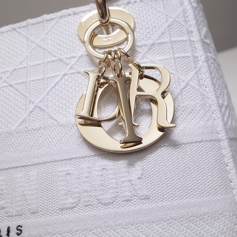 Lady Diro Handle Bag With Gold Hardware-24CM - Image 4