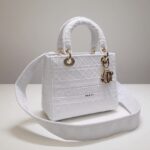 Lady Diro Handle Bag With Gold Hardware-24CM - Image 5