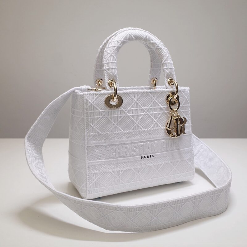 Lady Diro Handle Bag With Gold Hardware-24CM - Image 5