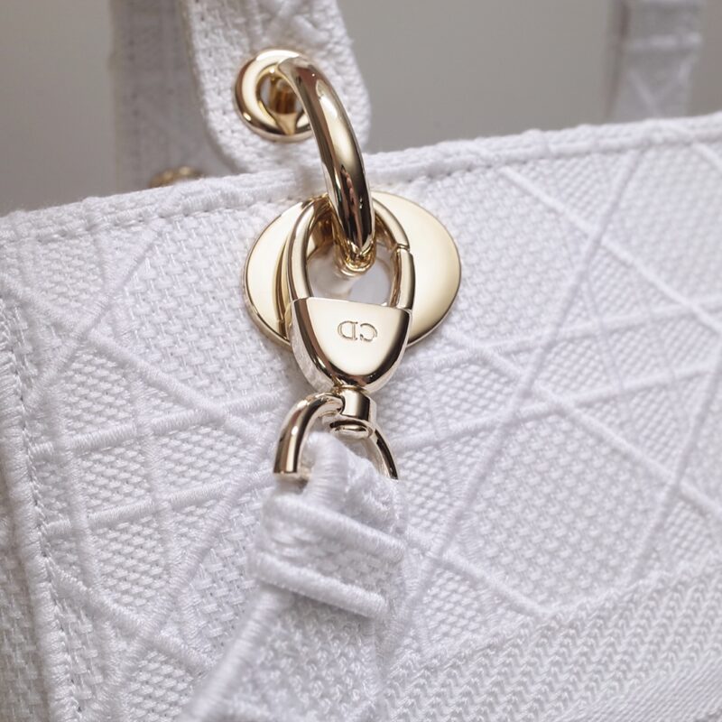 Lady Diro Handle Bag With Gold Hardware-24CM - Image 7