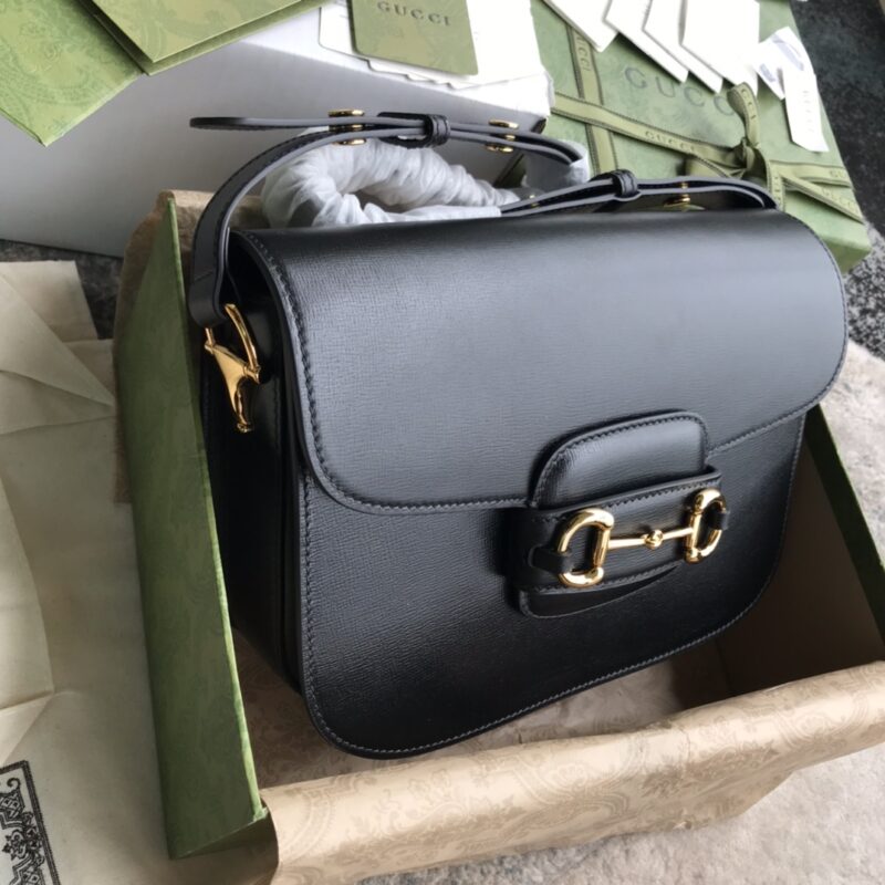 Gucci 1955 Horsebit Shoulder Bag-25*18*8CM - Image 4