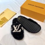 Louis Vuitton Wool Slippers - Image 2