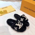 Louis Vuitton Wool Slippers - Image 5