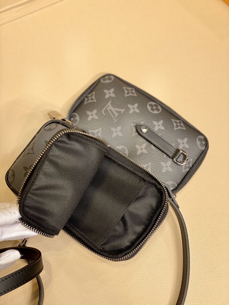 Louis Vuitton Double Phone Pouch- M69534-25*14* 6CM - Image 7