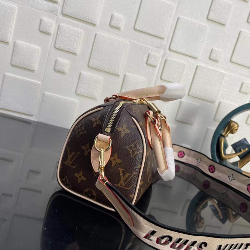 Louis Vuitton Speedy-M41114-Red Inside-20x 13.5x 11.5CM - Image 5