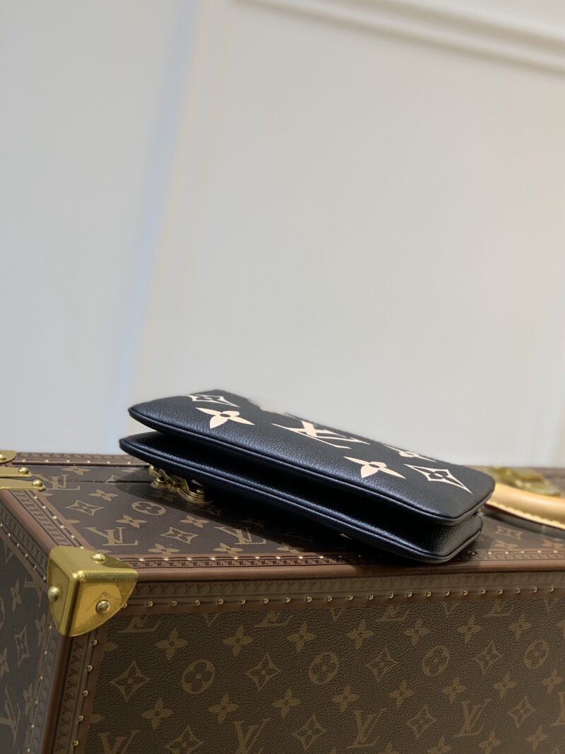 Louis Vuitton M80084 Pochette Double Zip Bag -20*12.5*3CM - Image 4