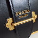 Prada 1BD045 Leather Cahier Bag-1BH082-20x14x8.5CM - Image 6
