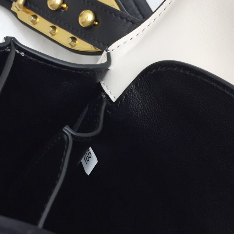 Prada 1BD045 Leather Cahier Bag-1BH082-20x14x8.5CM - Image 5