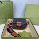 Gucci 1955 Horsebit Shoulder Bag-20.6*14.4*5.1CM