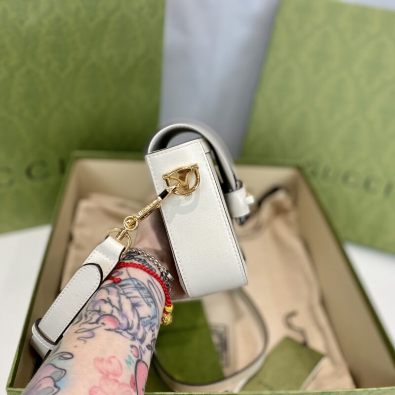 Gucci 1955 Horsebit Shoulder Bag-20.6*14.4*5.1CM - Image 2