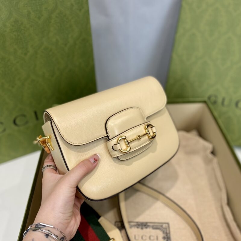 Gucci 1955 Horsebit Shoulder Bag-20.6*14.4*5.1CM - Image 5
