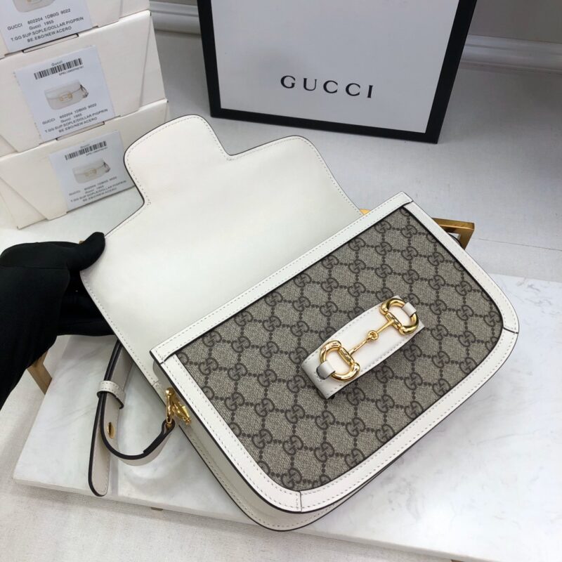 Gucci 1955 Horsebit Shoulder Bag-25*18*8CM - Image 4