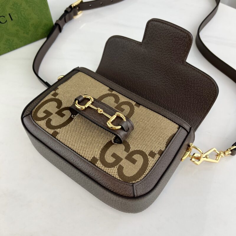 Gucci 1955 Horsebit Shoulder Bag-25*18*8CM - Image 9