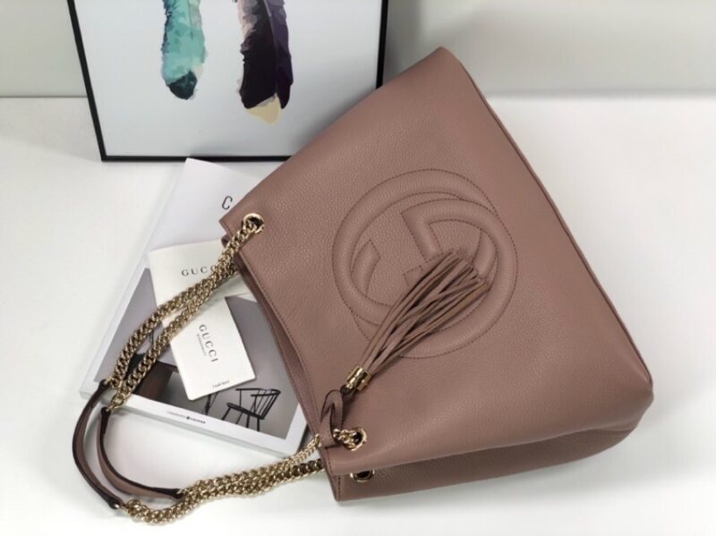 Gucci Soho Chain Handbags-38x27x14CM - Image 4