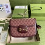 Gucci 1955 Horsebit Shoulder Bag-25*18*8CM