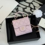 Ch@nel Mini Cosmetic Bag-11*11*4CM