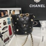 Ch@nel Cosmetic Bag-12×12×12CM - Image 9