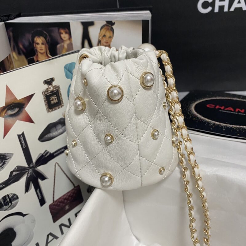 Ch@nel Cosmetic Bag-12×12×12CM - Image 3