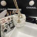 Ch@nel Cosmetic Bag-12×12×12CM - Image 9