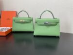 Hermes Kelly-Gold&Silver Hardware-19CM