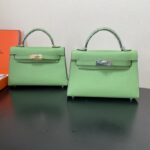 Hermes Kelly-Gold&Silver Hardware-19CM