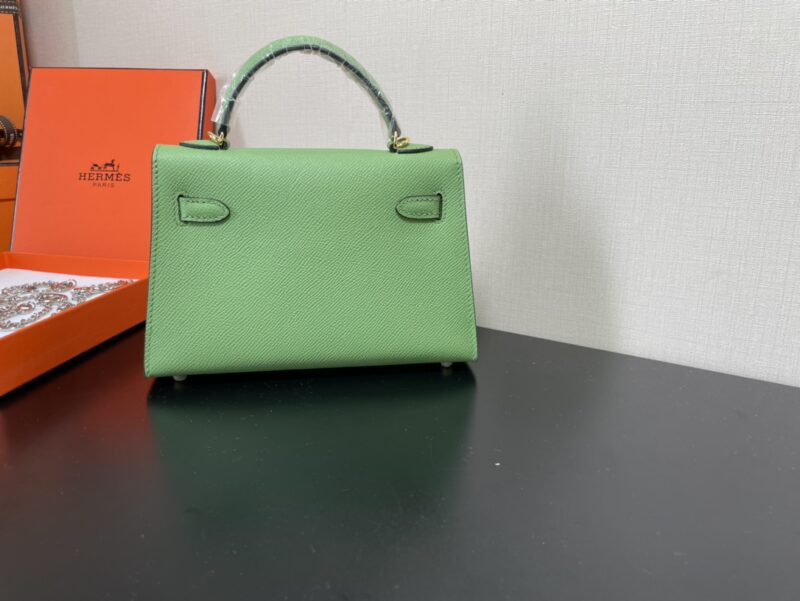 Hermes Kelly-Gold&Silver Hardware-19CM - Image 8