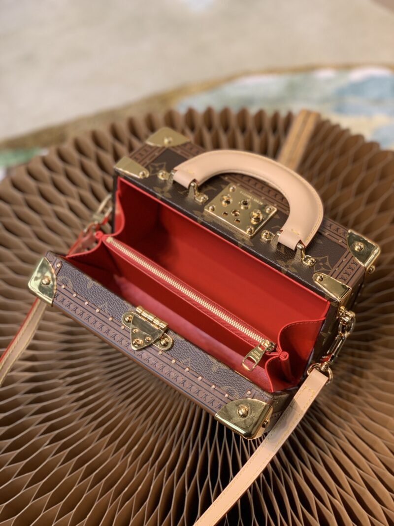 Louis Vuitton Coffret Trésor Handbags-22.5 x 14.5 x 11.5CM - Image 3