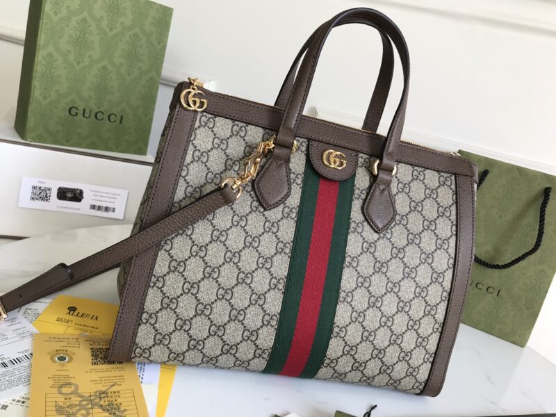 Gucci Ophidia Handbags-33*24.5*17.5CM - Image 9