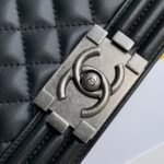 Ch@nel Boy Bag-Lambskin-20CM - Image 5