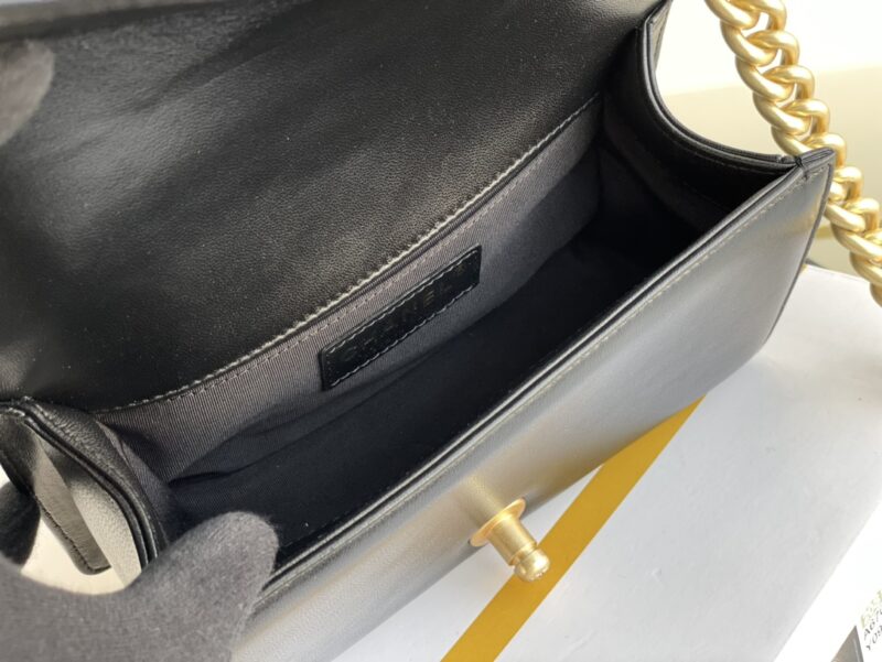 Ch@nel Boy Bag-Lambskin-20CM - Image 5