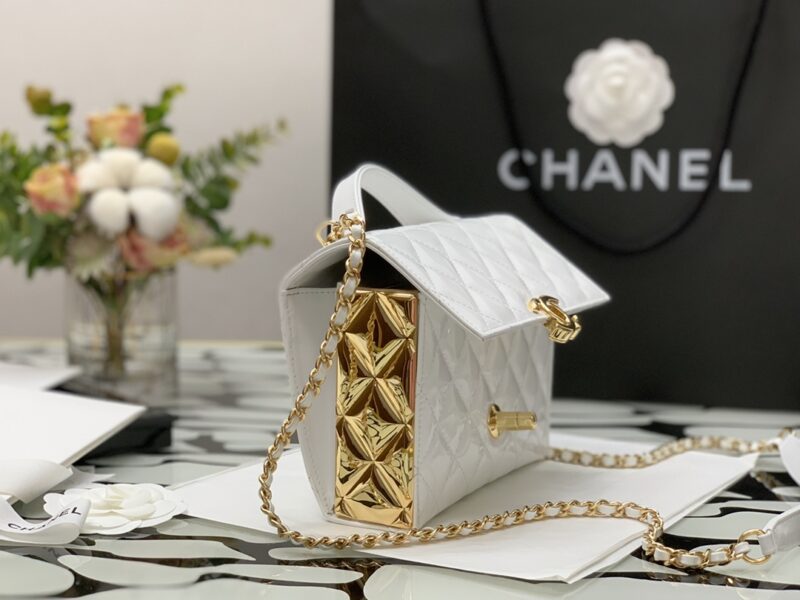 Ch@nel Flap Bag-12*5.5*18CM - Image 4