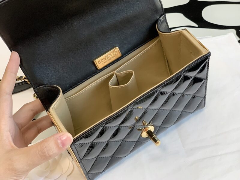 Ch@nel Flap Bag-12*5.5*18CM - Image 4