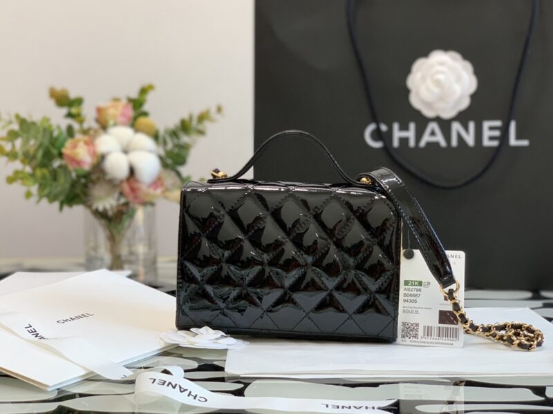 Ch@nel Flap Bag-12*5.5*18CM - Image 7