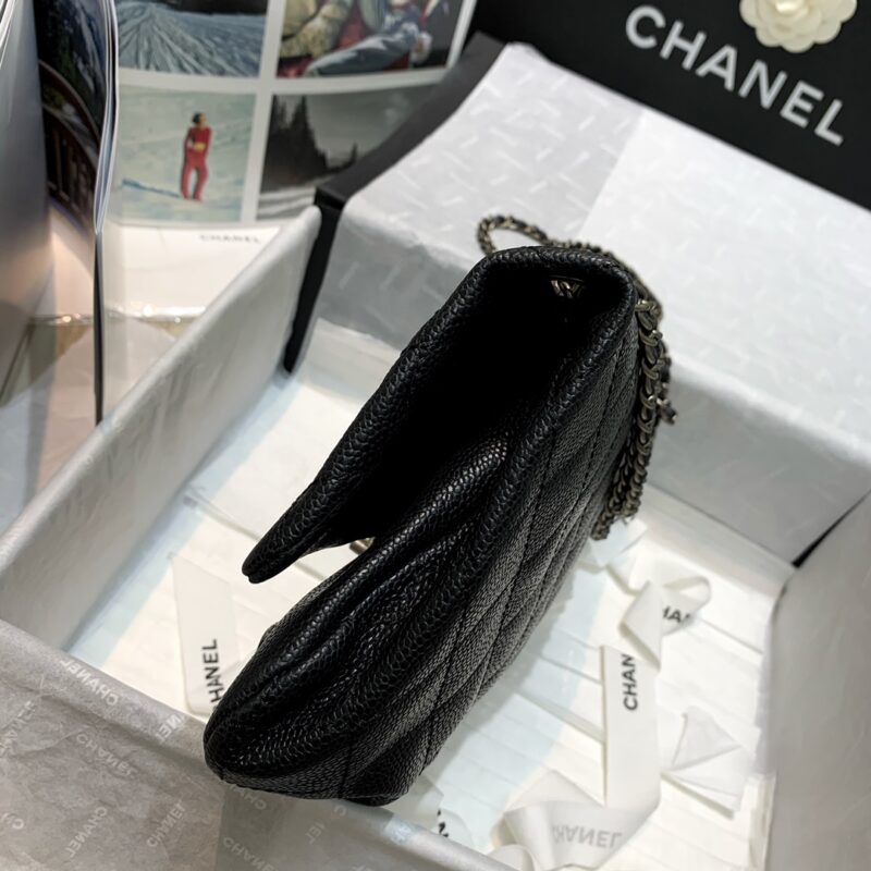 Ch@nel Flap Bag-30*18*4CM - Image 9