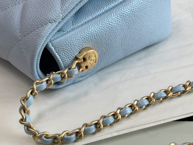 Ch@nel Flap Bag-13*19*6CM - Image 3