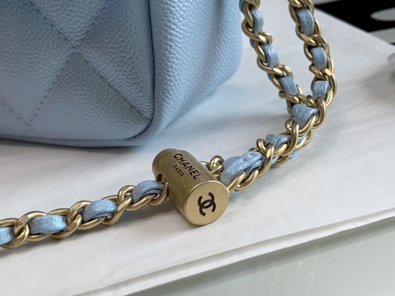 Ch@nel Flap Bag-13*19*6CM - Image 2