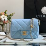 Ch@nel Flap Bag-13*19*6CM