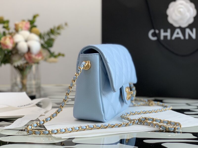 Ch@nel Flap Bag-13*19*6CM - Image 4