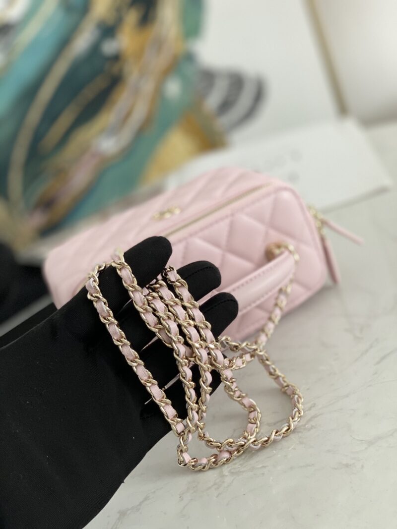 Ch@nel Cosmetic Bag-18CM - Image 5