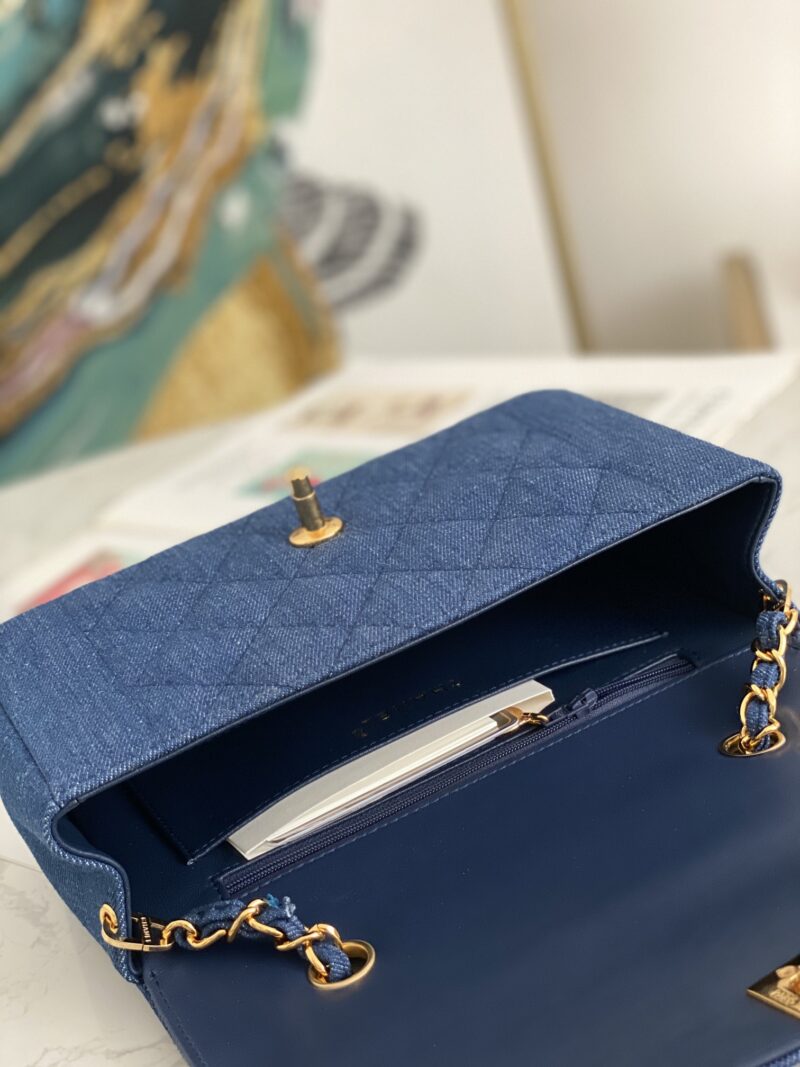 Ch@nel Flap Bag-22.5*14*7CM - Image 2