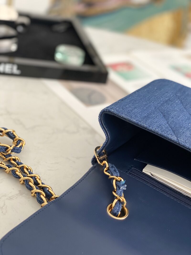 Ch@nel Flap Bag-22.5*14*7CM - Image 9