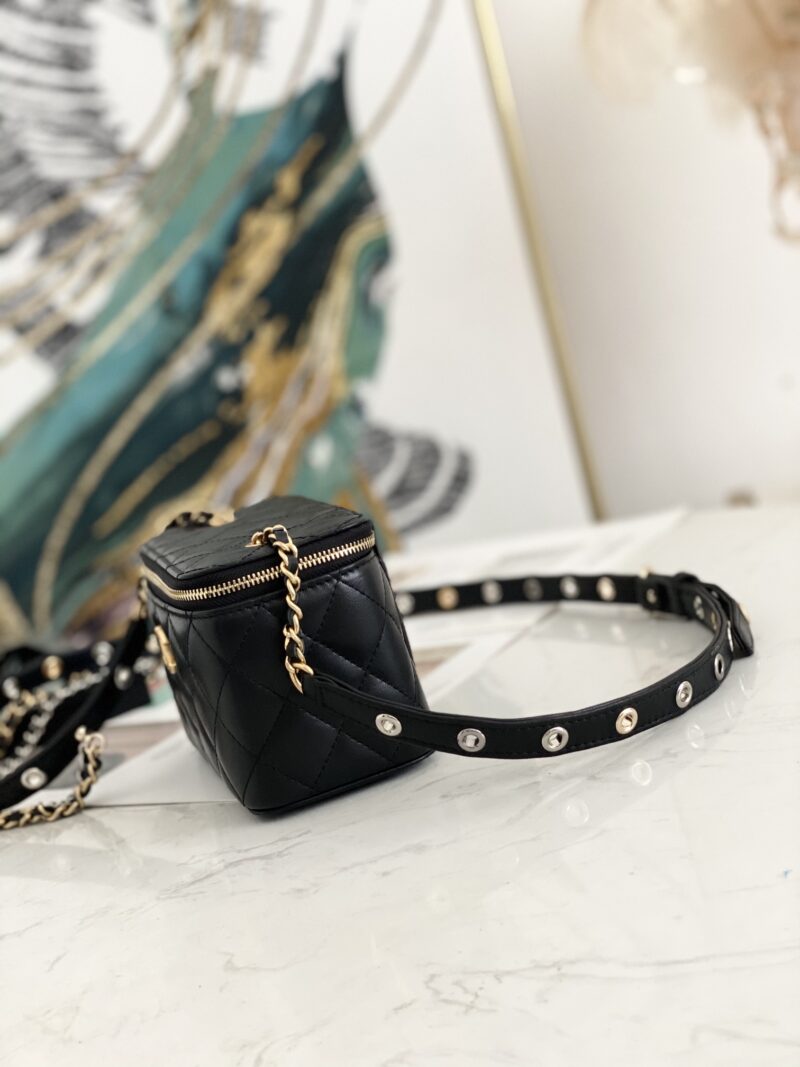 Ch@nel Cosmetic Bag-18CM - Image 2