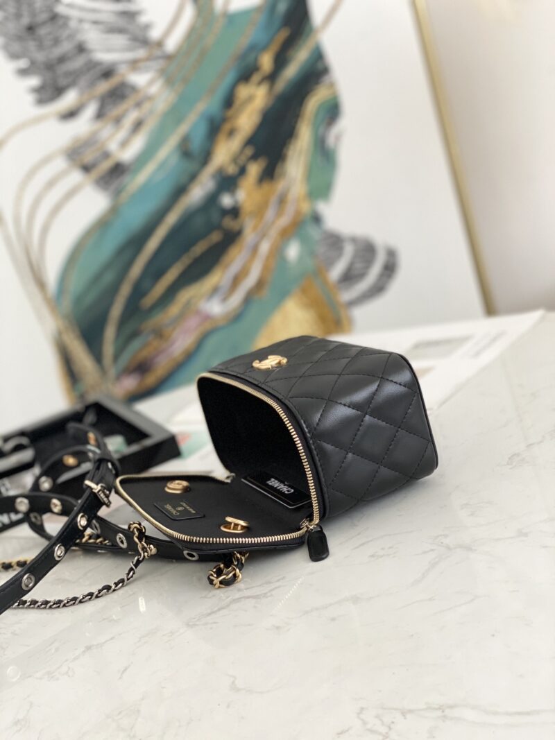 Ch@nel Cosmetic Bag-18CM - Image 5