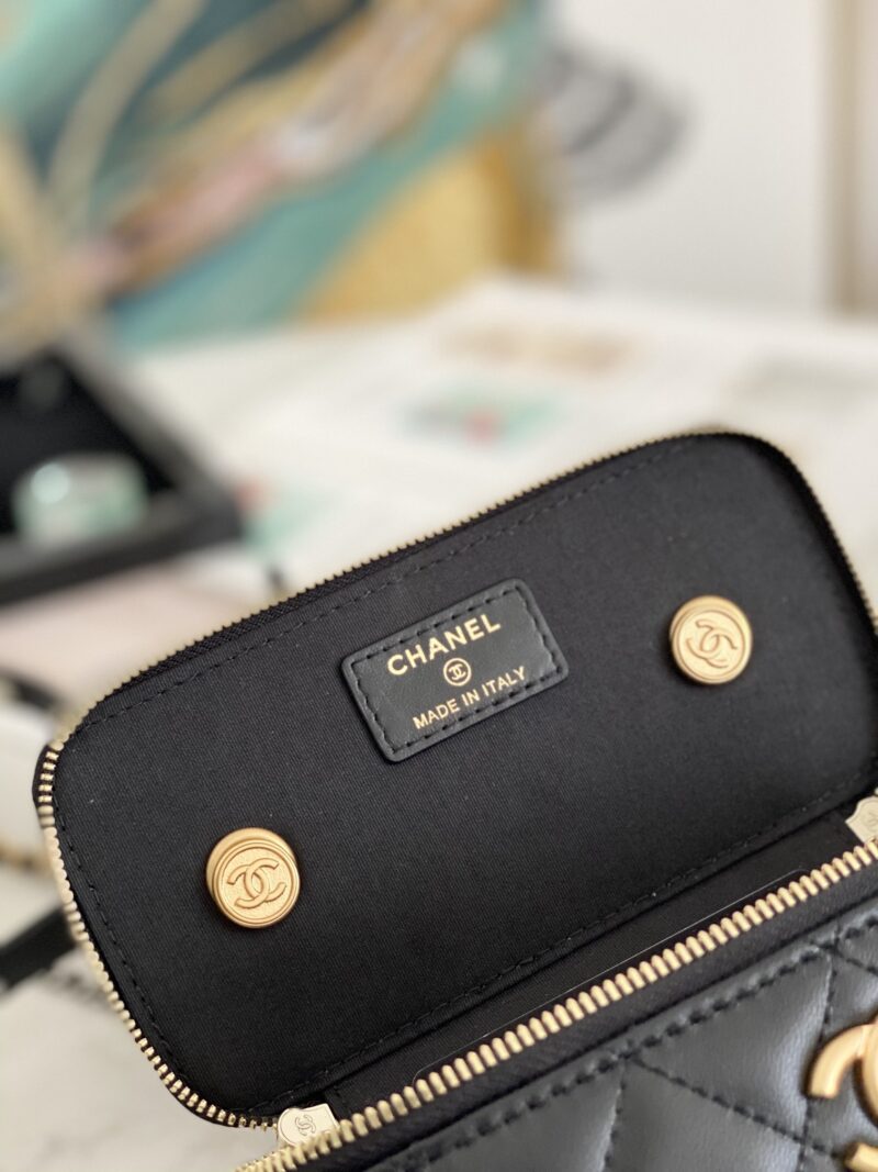 Ch@nel Cosmetic Bag-18CM - Image 8