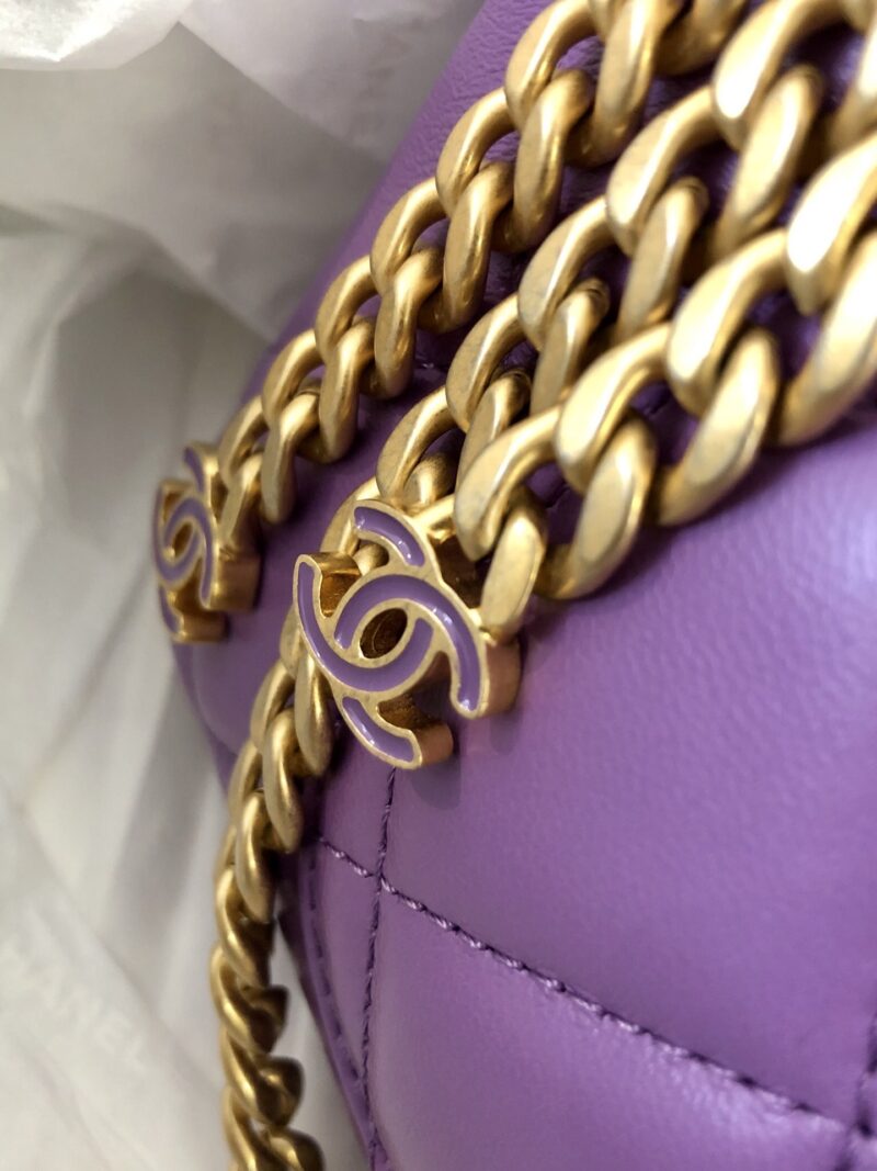 Ch@nel Flap Bag-18×12×5CM - Image 7