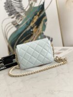 Ch@nel Flap Bag-13*19*6CM - Image 3