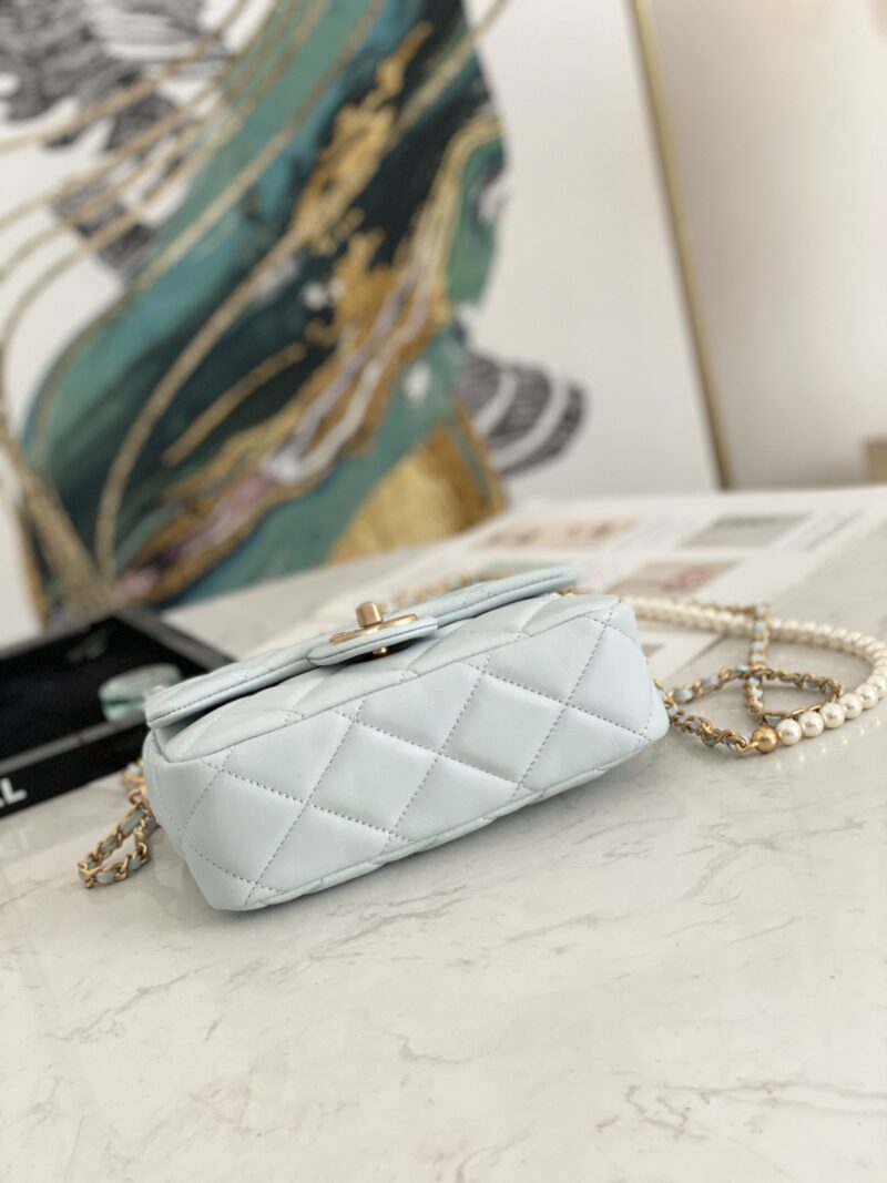 Ch@nel Flap Bag-13*19*6CM - Image 2