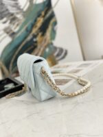 Ch@nel Flap Bag-13*19*6CM - Image 6